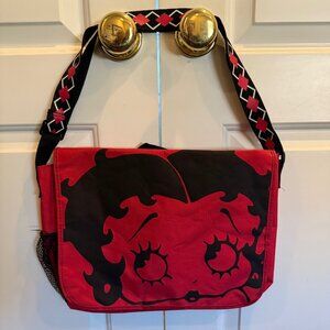 BETTY BOOP CANVAS BAG  with STRAP